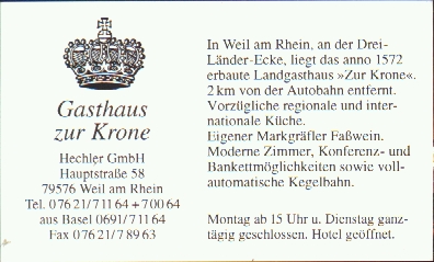 Gasthaus Krone